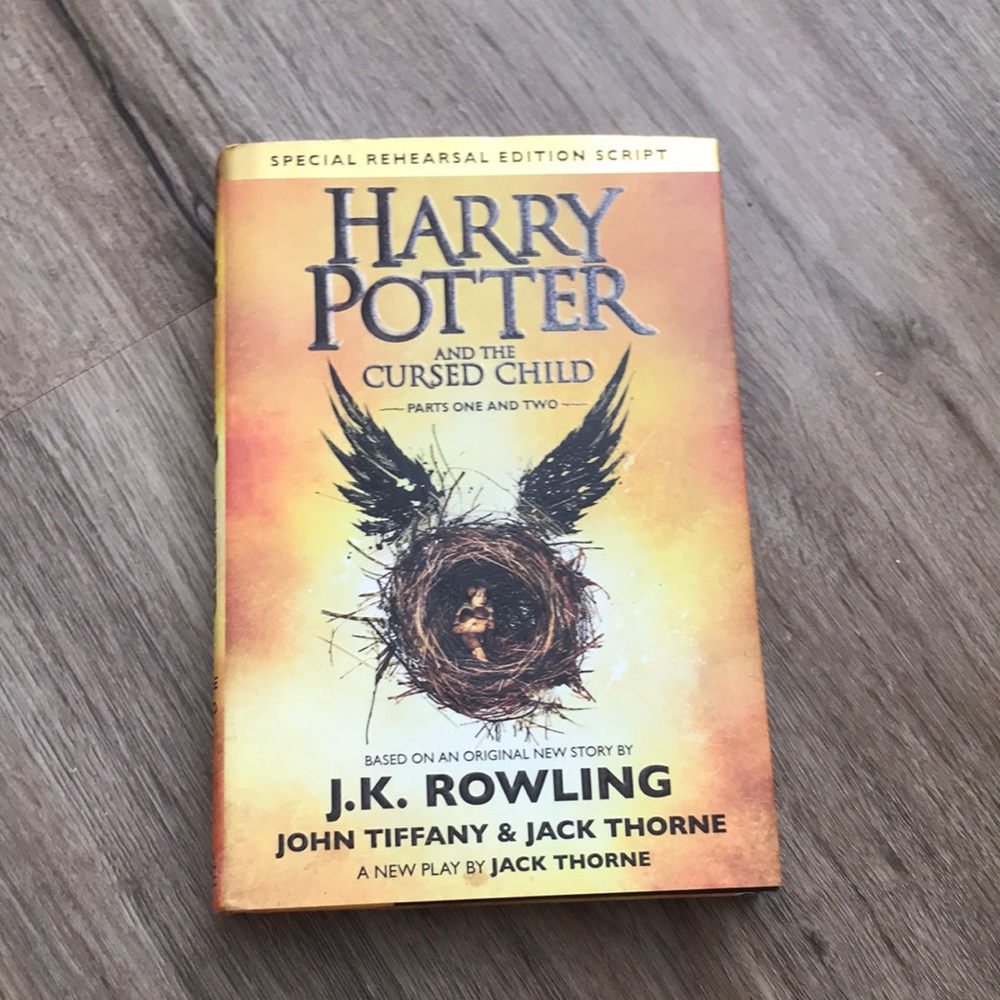 Harry Potter and the cursed child rehearsal special edition script book